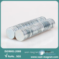 Widely used neodymium disc magnet with adhesive